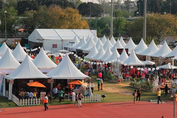 Outdoor event vendor tents